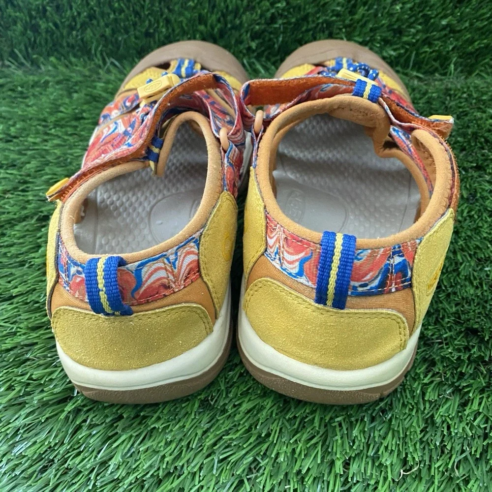 Keen Newport X Outdoor Afro Closed Toe Sandal Waterproof Shoe Hiking Kids Size 4